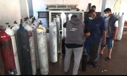 Oksigen Langka, Warga Pekalongan Berburu Tempat Pengisian Gratis
