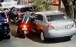 Pencurian Spion Mobil Kembali Terjadi di Tebet, Pelakunya Oknum Berseragam Ojol