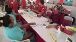 Ratusan Warga Binaan Lapas Wanita Bulu Semarang Disuntik Vaksin Covid-19 