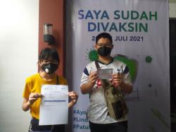 Cerita Sepasang Kakak Adik Belia Ikut Vaksinasi Dosis Kedua MNC Peduli Bersama Dewan Pers    