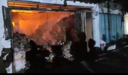 Gudang Pakan Ternak di Brebes Ludes Terbakar, Kerugian Ditaksir Rp100 Juta<