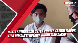 Video Minta Sumbangan untuk Ponpes Sambil Mabuk, Tiga Remaja di Kotawaringin Diamankan