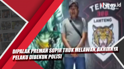Video Dipalak Preman Sopir Truk Melawan, Akhirnya Pelaku Dibekuk Polisi