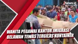 Wanita Pegawai Kantor Imigrasi Belawan Tewas Tergilas Truk Kontainer