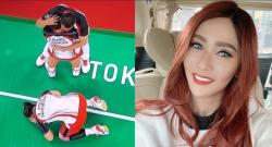 Greysia Polii dan Apriyani Rahayu Bawa Pulang Emas, Inul Daratista: Terima Kasih Sudah Kerja Keras 