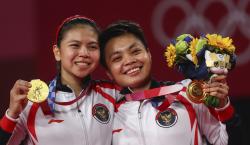 Greysia Polii-Apriyani Rahayu Raih Emas Olimpiade, Netizen: Alhamdulillah Ya Allah