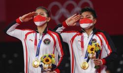 Greysia Polii Ceritakan Perjuangan Raih Emas Olimpiade Tokyo: Anak Raja di Atas Segala Raja