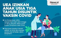 Infografis Uni Emirat Arab Mulai Vaksin Anak Usia 3-17 Tahun Pakai Sinopharm