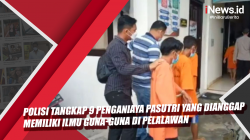 Video Polisi Tangkap 9 Penganiaya Pasutri yang Dianggap Memiliki Ilmu Guna-Guna di Pelalawan