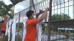 Stok APD Habis, Petugas Pemakaman Jenazah Covid-19 di Babel Pakai Alat Bekas