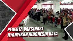 Video Ratusan Peserta Vaksinasi Covid-19 di Bogor Nyanyikan Lagu Indonesia Raya