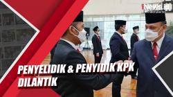Video Firli Bahuri Kukuhkan Penyelidik dan Penyidik KPK