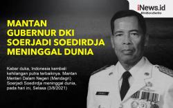 Infografis Mantan Gubernur DKI Soerjadi Soedirdja Meninggal Dunia