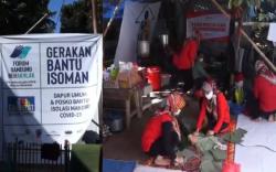 Warga Bandung Jual Mobil dan Bangun Dapur Umum, Bantu Makan Warga Isoman<