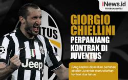 Infografis Giorgio Chiellini Perpanjang Kontrak di Juventus<