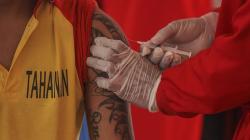 1.433 Warga Binaan Rutan Kelas 1 Depok Disuntik Vaksin Covid-19