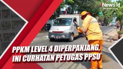 Video PPKM Level 4 Diperpanjang, Ini Curhatan Petugas PPSU Jakbar