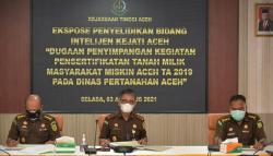 Kejati Aceh Usut Kasus Korupsi Sertifikat Tanah di Dinas Pertanahan