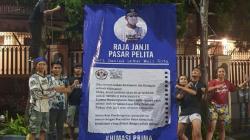 Pasar Pelita Mangkrak, Mahasiswa Sebut Wali Kota Sukabumi Raja Janji<
