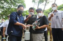 Inisiasi Pendirian Pos Layanan Oksigen Gratis, Erick Thohir Sebut Herman Deru Gubernur Hebat 