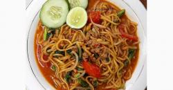 Cara Membuat Mi Goreng Kuah Daging Sapi, Gurih dan Pedas Menggugah Selera