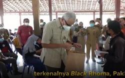 Ganjar Pranowo Perkenalkan Penyanyi  Bersuara Emas Black Rhoma di Instagram