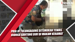 Video Pria di Tulungagung Ditemukan Tewas, Diduga Gantung Diri di Makam Keramat