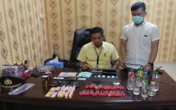 Polisi Tangkap Pengedar dan Penyedia Tempat Nyabu Pinggir Sungai Rawas 