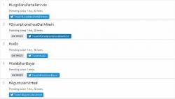 #LogoBaruPartaiPerindo Trending Topic Nomor 1 di Twitter