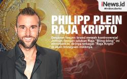 Infografis Phillip Plein Sang Raja Kripto