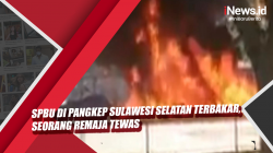 Video SPBU di Pangkep Sulawesi Selatan Terbakar, Seorang Remaja Tewas