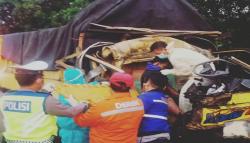 Truk Hantam Kendaraan Lain di Tol Cipularang Purwakarta, Sopir Tewas Tergencet<