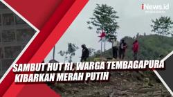 Sambut HUT RI, Warga Tembagapura Kibarkan Merah Putih