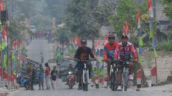 Menikmati Suasana Asri Kawasan Kaki Gunung Merapi Sambil Bersepeda