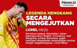 Infografis 5 Legenda Hengkang Secara Mengejutkan