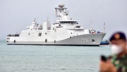 Operasi Pengamanan Perbatasan, KRI RE Martadinata Tiba di Ambon 