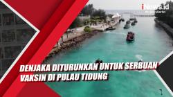 Denjaka Diturunkan untuk Serbuan Vaksin di Pulau Tidung