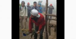 Viral, Monyet Cerdik Curi Ponsel Pendaki Gunung Lawu