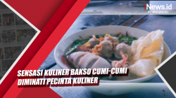 Video Sensasi Kuliner Bakso Cumi-Cumi Diminati Pecinta Kuliner