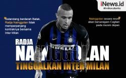Infografis Radja Nainggolan Tinggalkan Inter Milan 