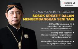Infografis KGPAA Mangkunegara IX, Sosok Kreatif dalam Mengembangkan Seni Tari