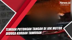 Video Temuan Potongan Tangan di Jok Motor Gegerkan Warga Tangerang Diduga Korban Tawuran