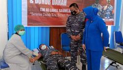 Lanal Saumlaki Gelar Donor Plasma Konvalesen