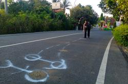 Gara-Gara Anjing, Warga Bantul Terkapar di Tengah Jalan 