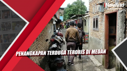 Video Penangkapan Terduga Teroris di Medan