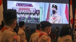Upacara Hari Pramuka ke-60 Digelar secara Virtual