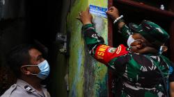 Penghuni Sudah Vaksin Covid-19, Rumah Warga Sunter Agung Ditempel Stiker