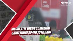 Video Mesin ATM dalam Minimarket di Magelang Dibobol Maling, Uang Tunai Rp470 Juta Raib