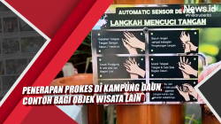Video Penerapan Prokes di Kampung Daun, Contoh Bagi Objek Wisata Lain