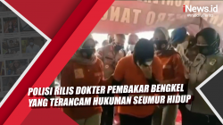 Video Polisi Rilis Dokter Pembakar Bengkel yang Terancam Hukuman Seumur Hidup